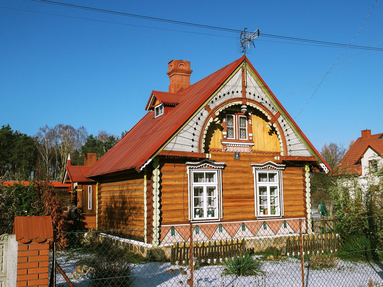 Dróżniczówka, Dąbrowa