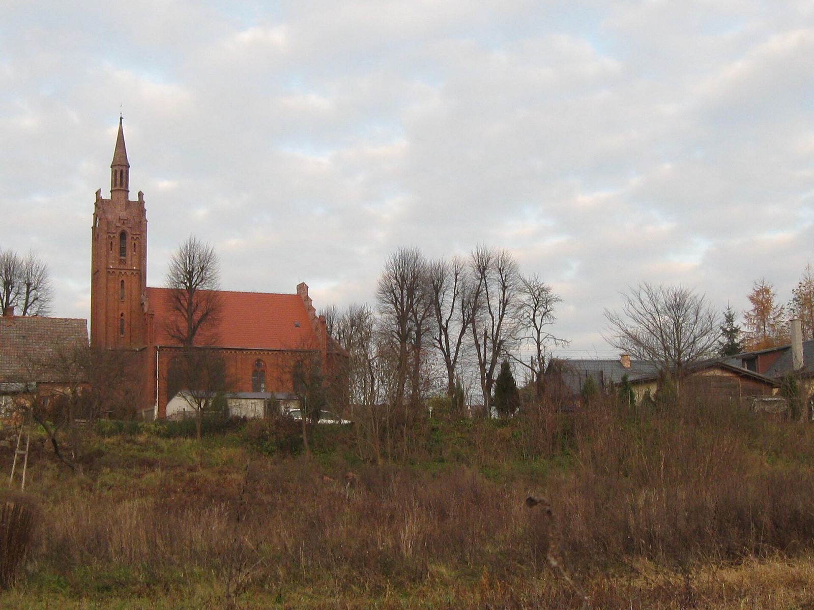 Kościół ewangelicki, ob. rzymskokatolicki filialny Niepokalanego Poczęcia, Ownice