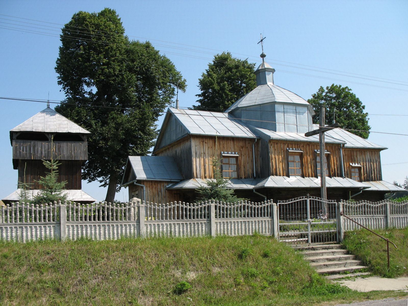 Cerkiew greckokatolicka, ob. kościół rzymskokatolicki, Prusie