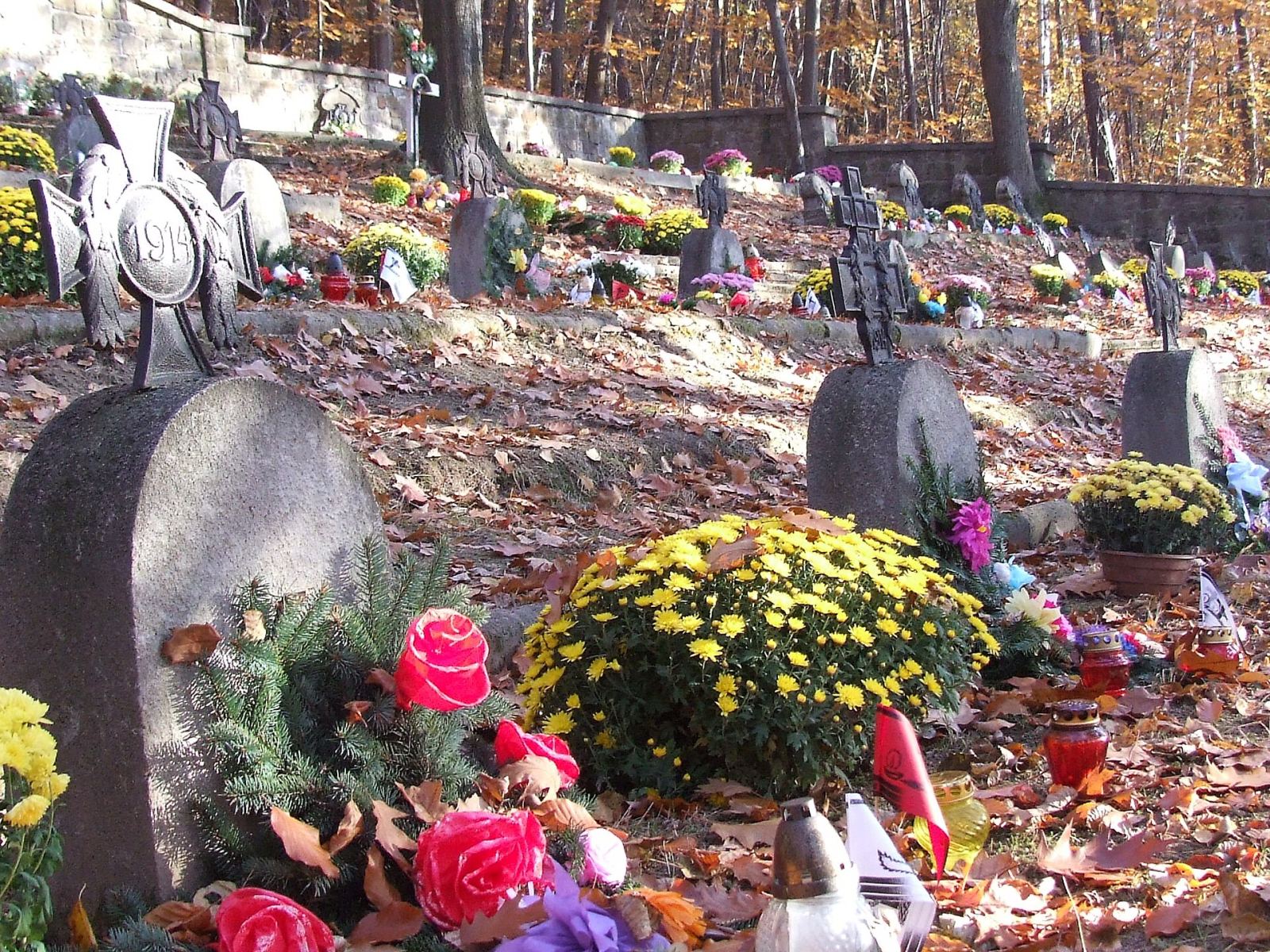 Cmentarz wojenny nr 371 z I wojny światowej, Droginia