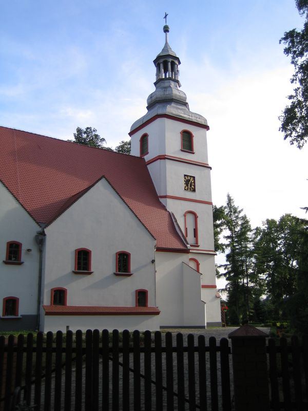 Kościół ewangelicki, ob. rzymskokatolicki parafialny pw. św. Antoniego Padewskiego, Miłowice