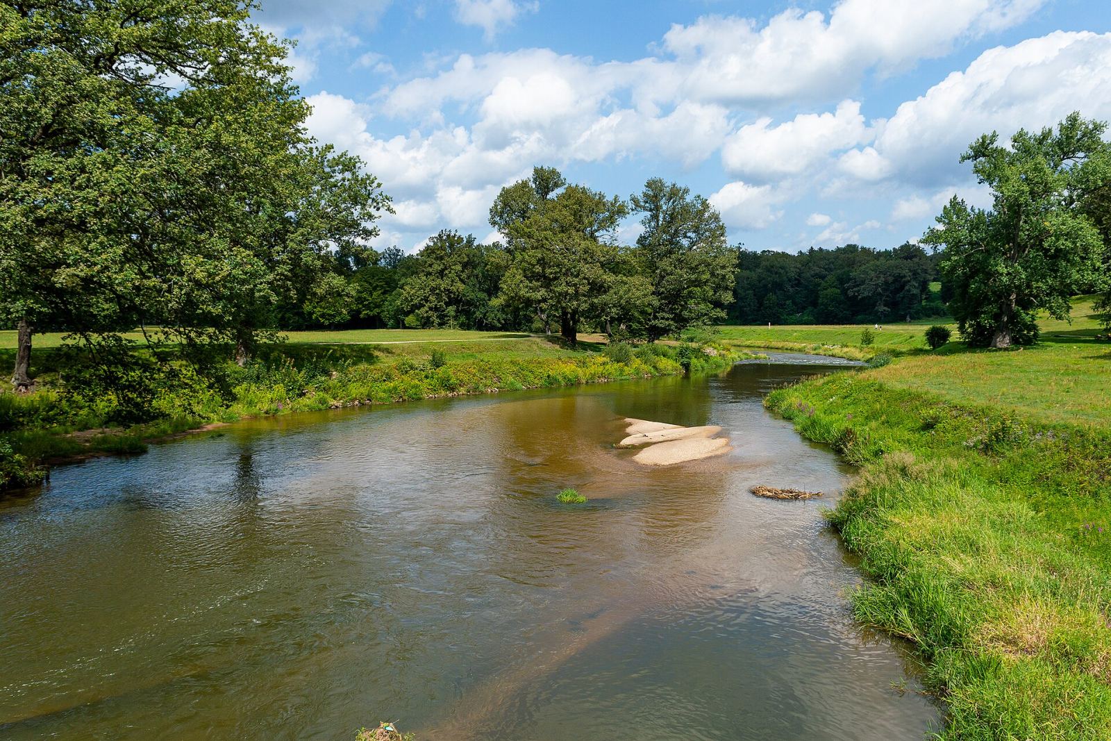 Park Mużakowski z polami bronowickimi, Łęknica