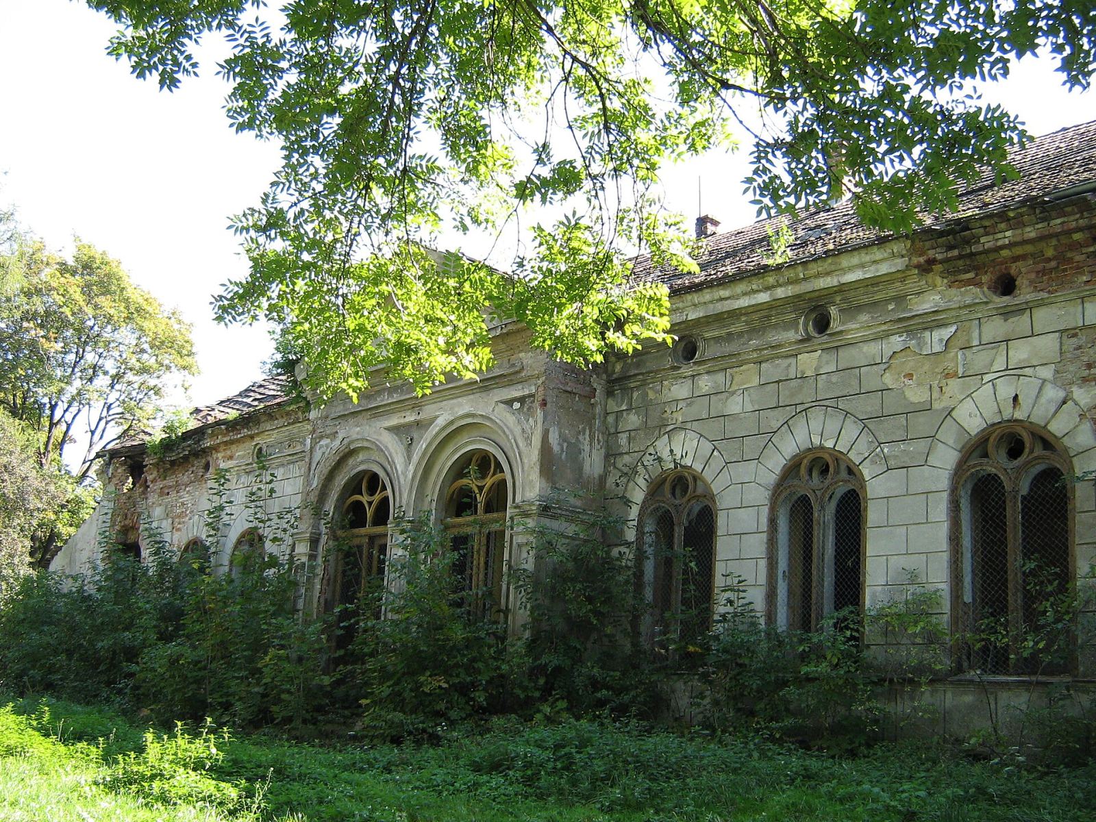 Zespół dworsko-parkowy, Biórków Wielki