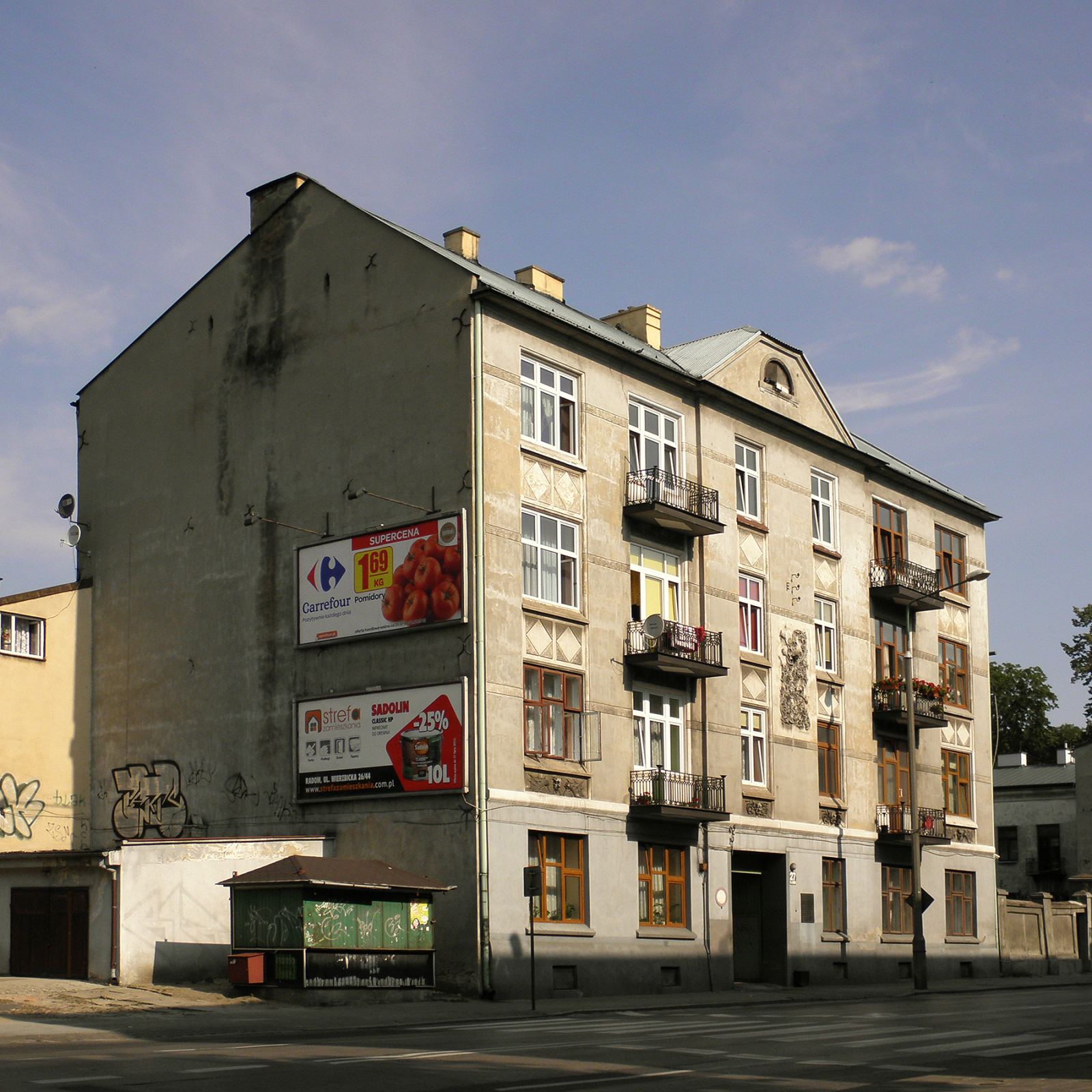 Kamienica, Radom