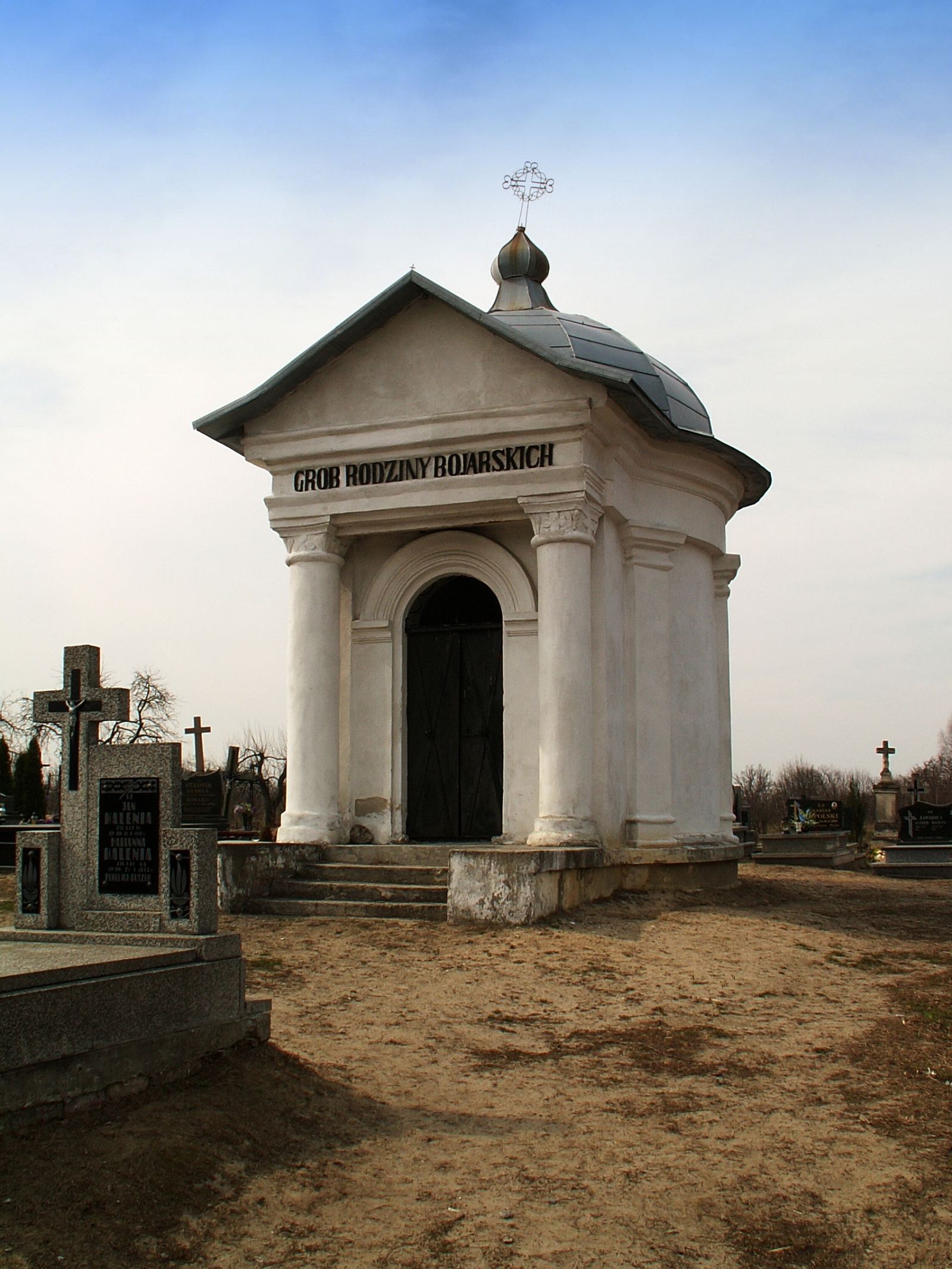 Kaplica grobowa Bojarskich, Prawno