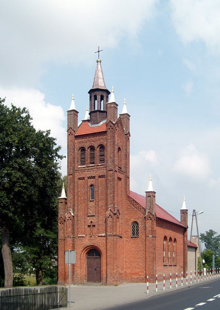 Kościół ewangelicki, ob. rzymskokatolicki filialny pw. św. Jadwigi, Jabłonowo
