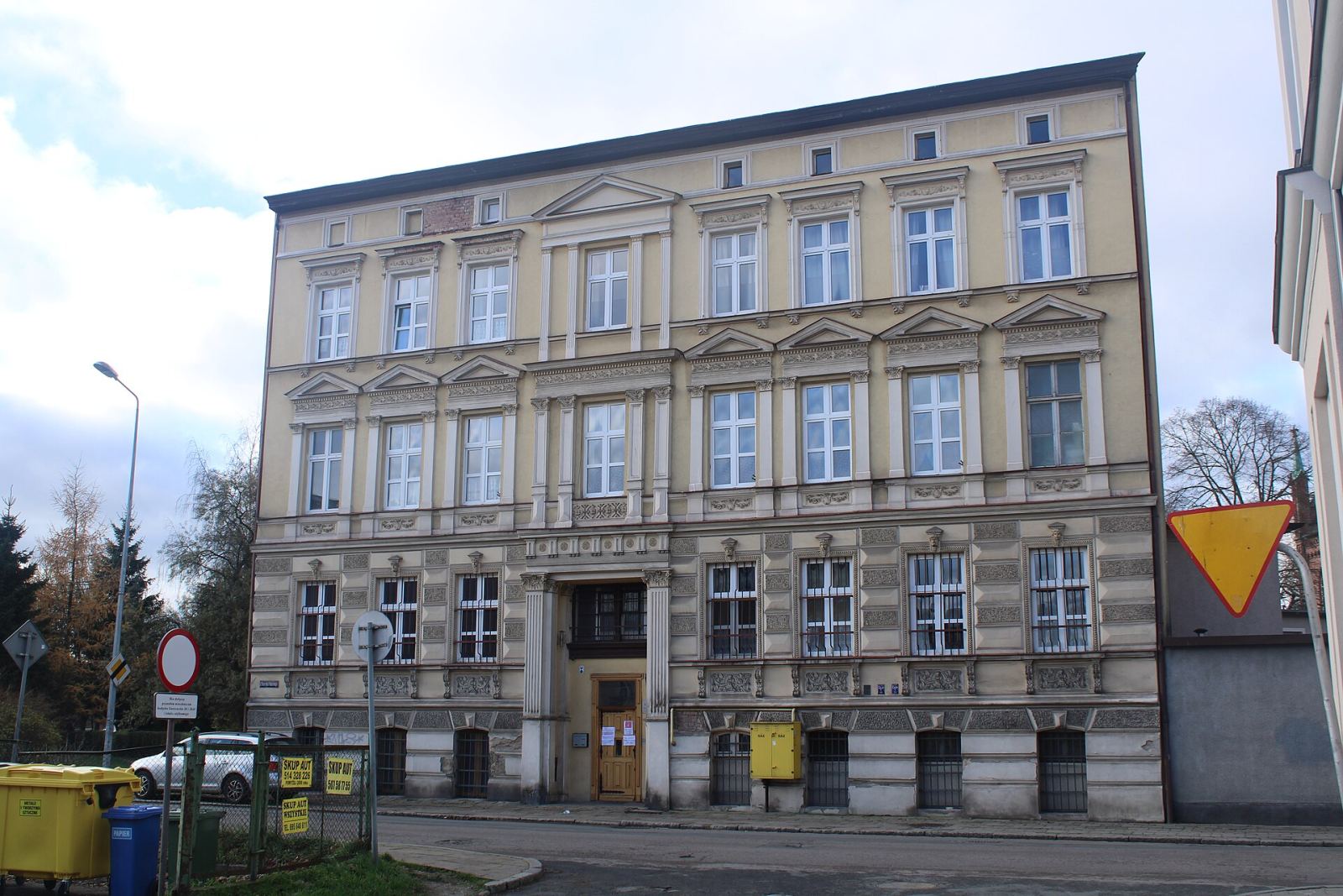 Elewacja frontowa, Słupsk