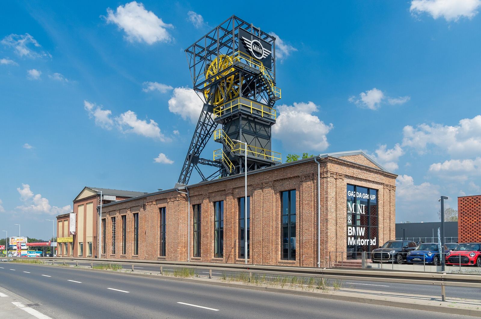 Wieża wyciągowa z budynkami nadszybia i masynowni szybu WSCHODNIEGO II KWK KLEOFAS, Katowice