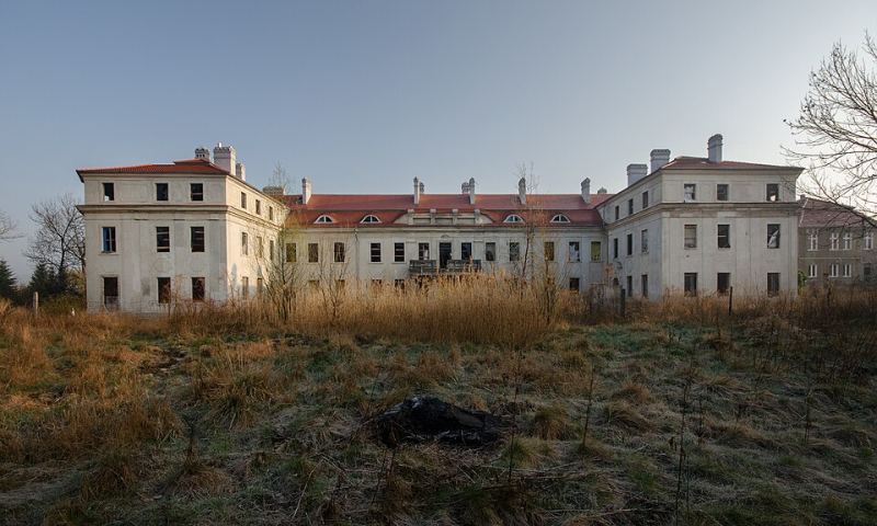 Pałac, Małuszów