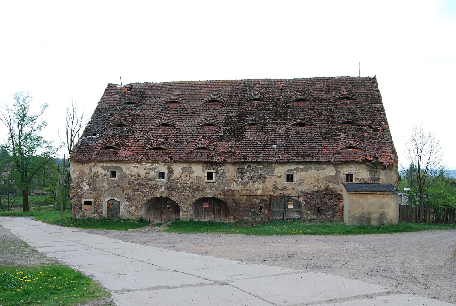 Spichlerz dworski, Bystrzyca