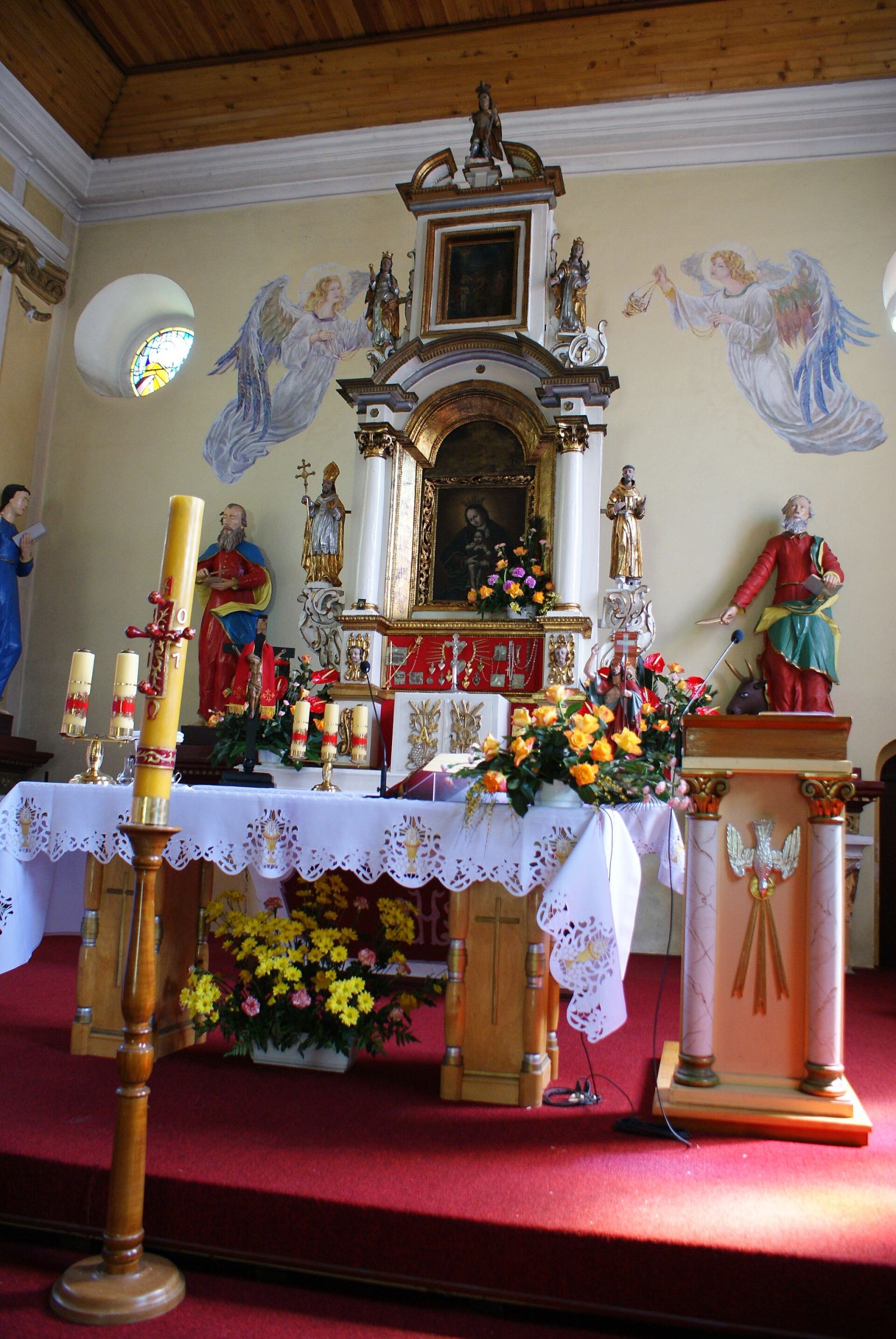 Kościół parafialny pw. Wszystkich Świętych, Kretków