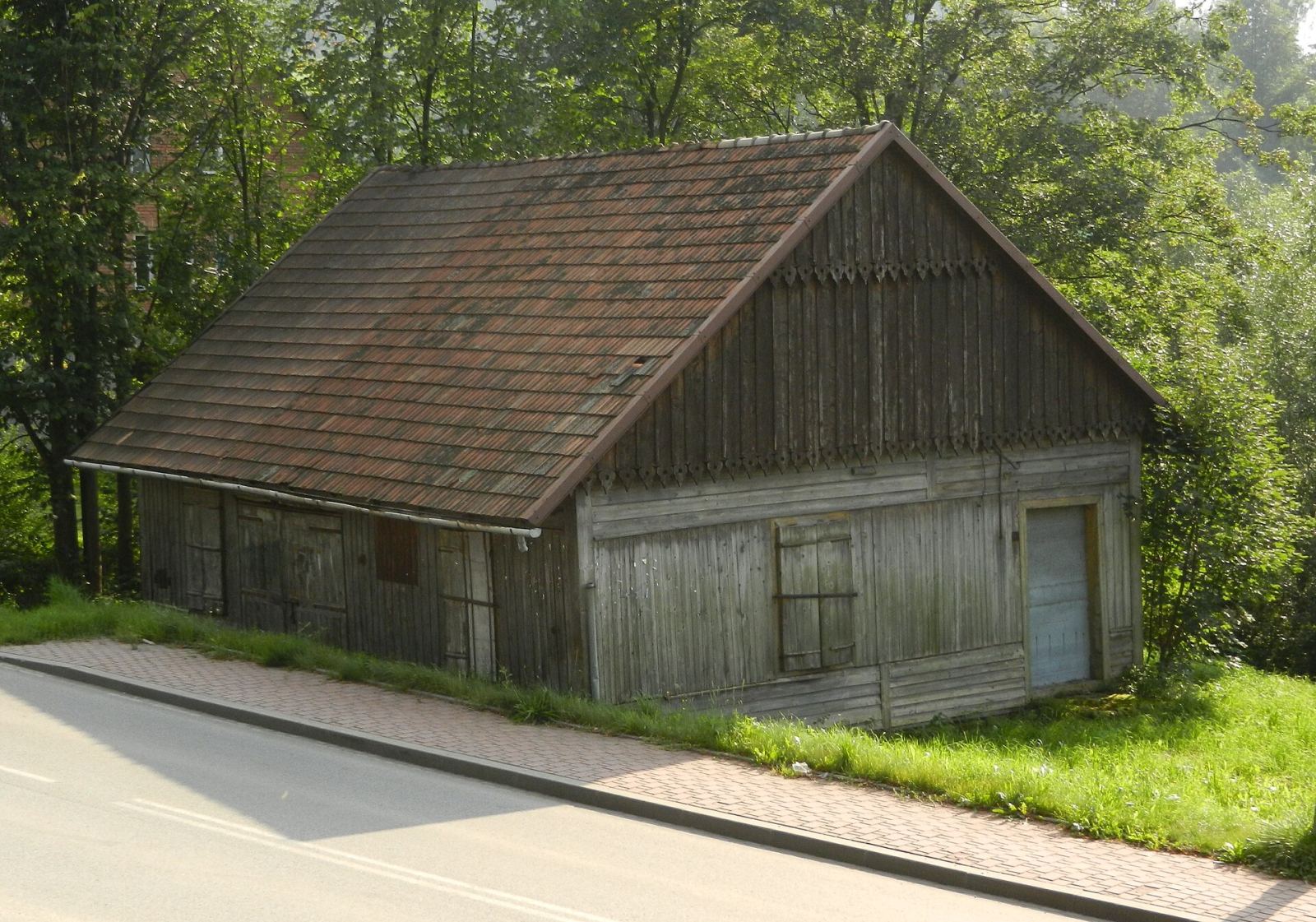 Bożnica, ob. remiza, Wiśniowa