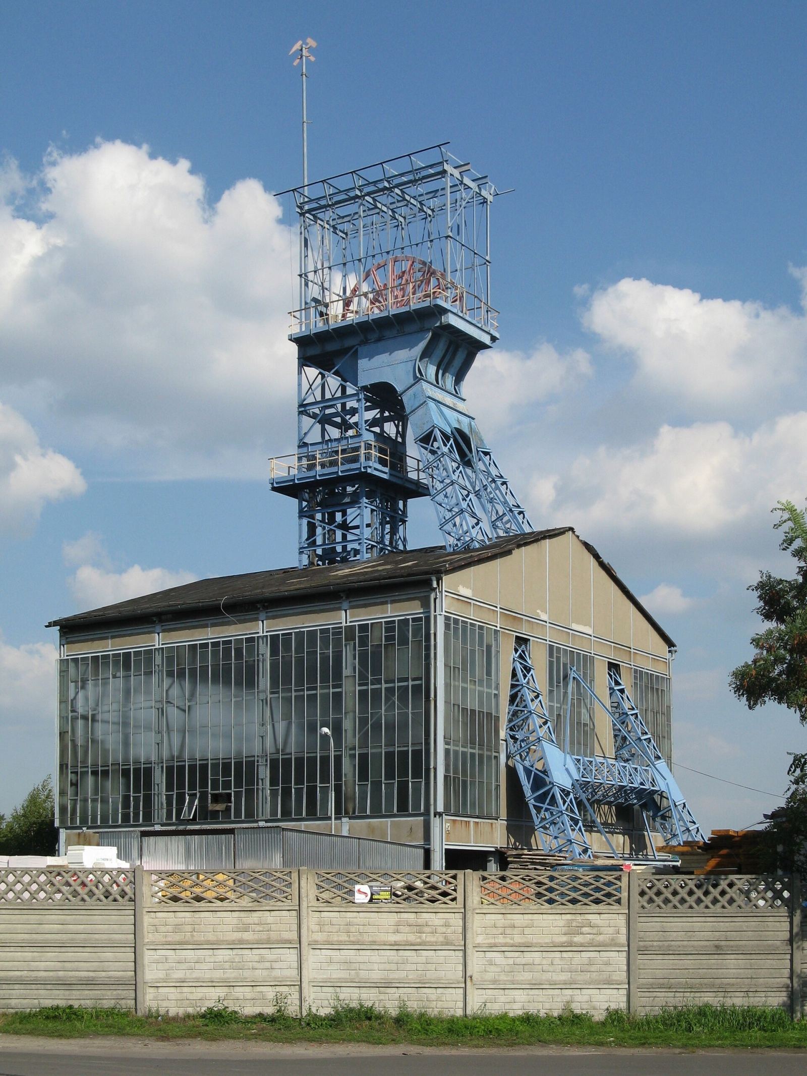 Wieża nadszybia d. szybu Richter III, ob. szybu Siemianowice III, Siemianowice Śląskie