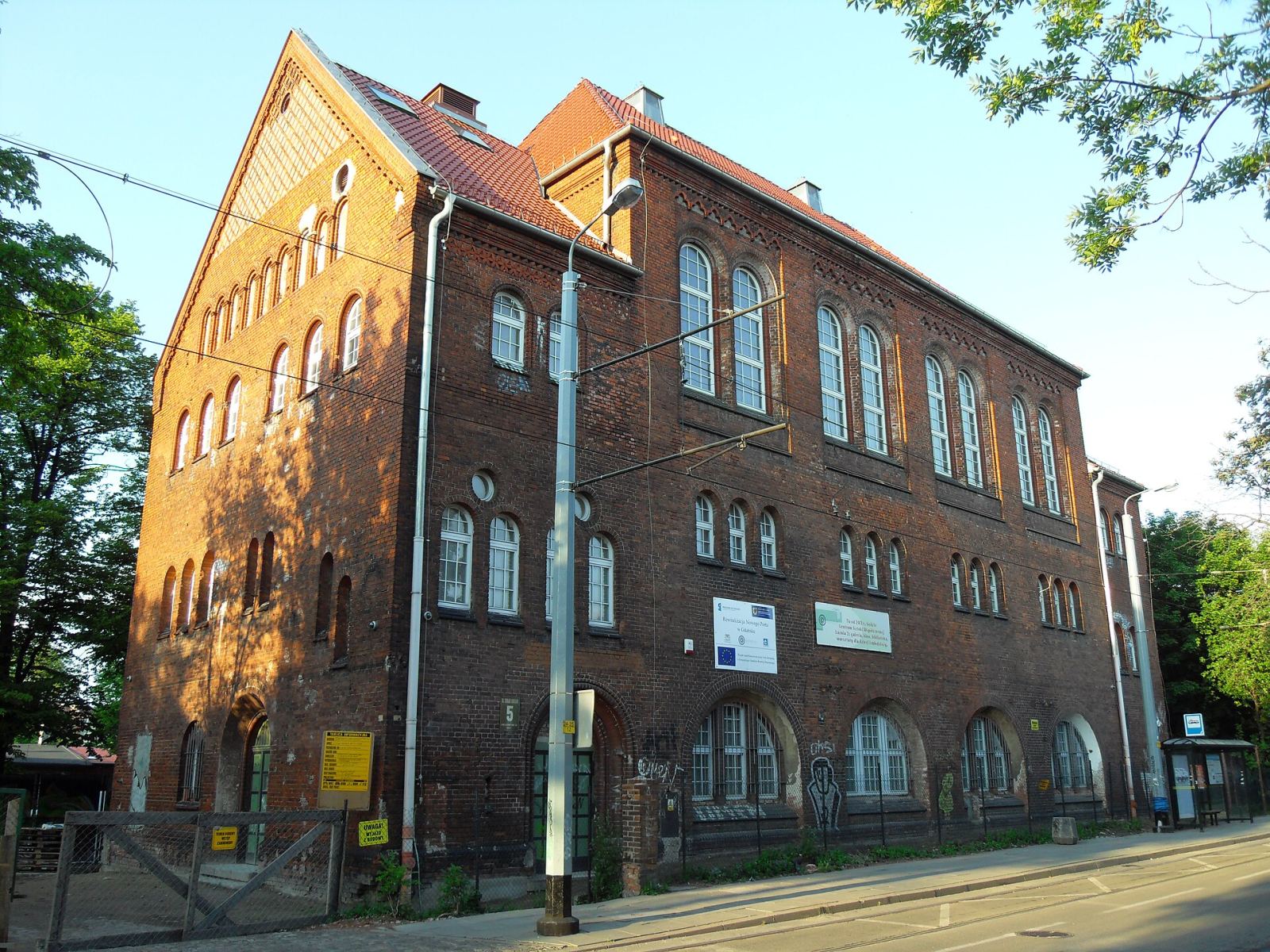 Łaźnia z salą gimnastyczną, ob. Centrum Sztuki Współczesnej Łaźnia, Gdańsk
