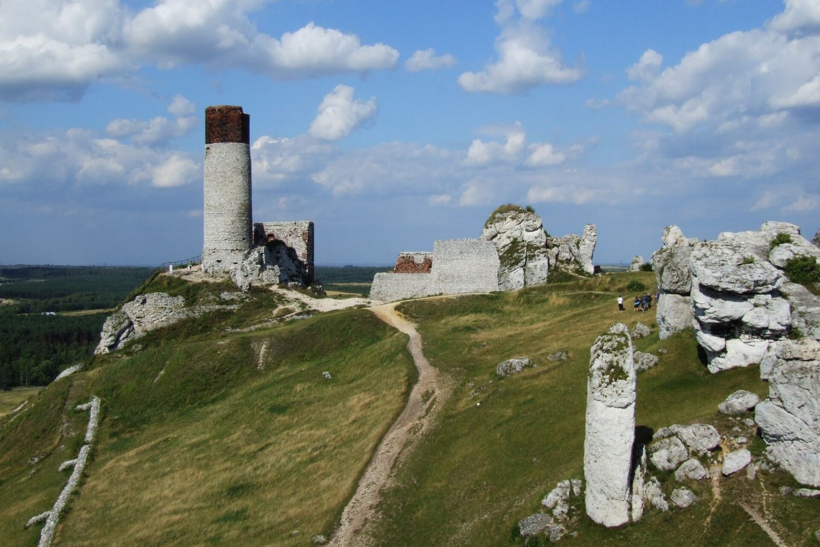 Ruiny zamku, Olsztyn