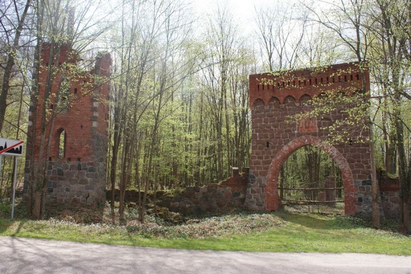 Park pałacowy, Krępa