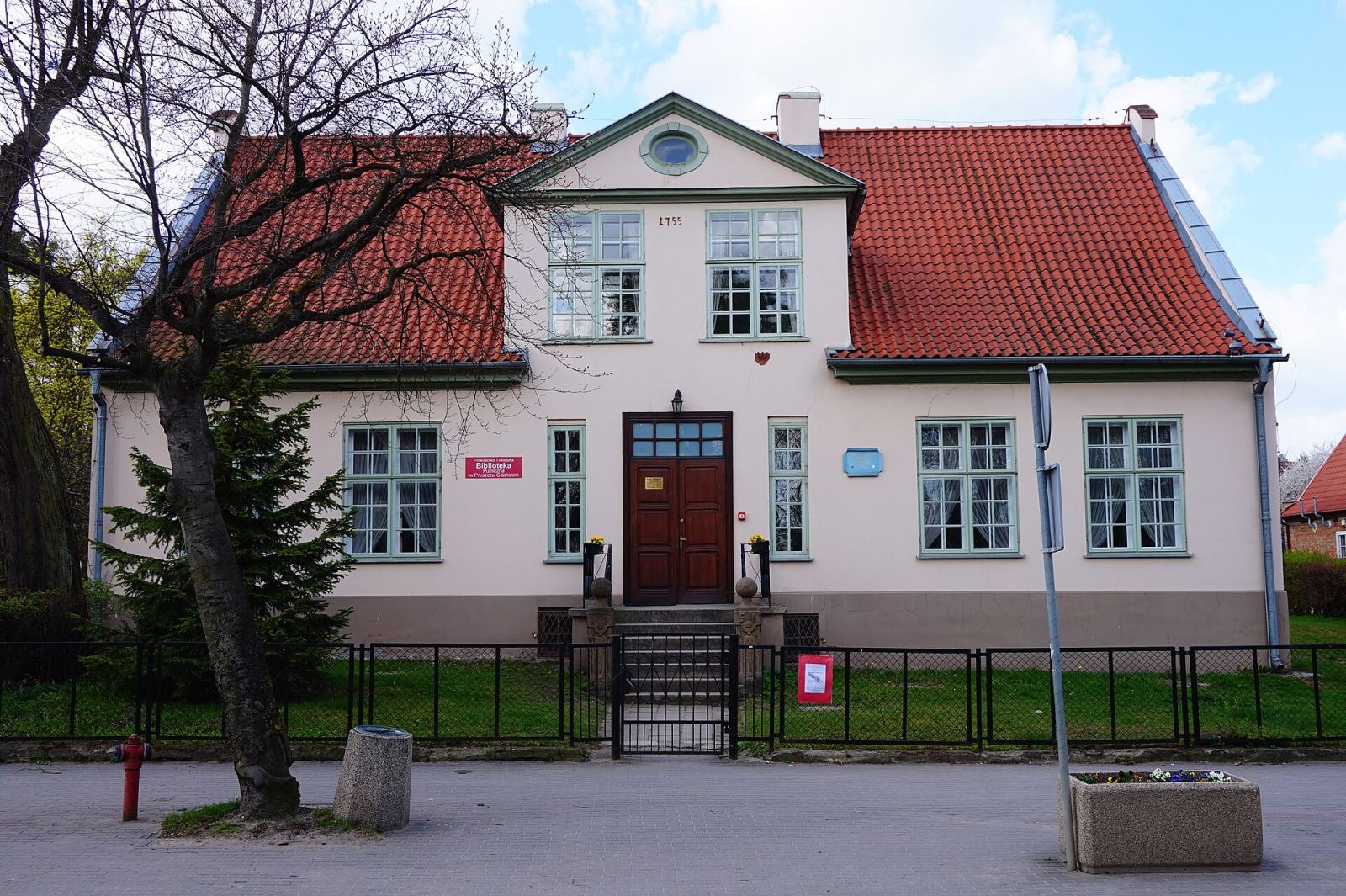 Pastorówka, ob. biblioteka, Pruszcz Gdański