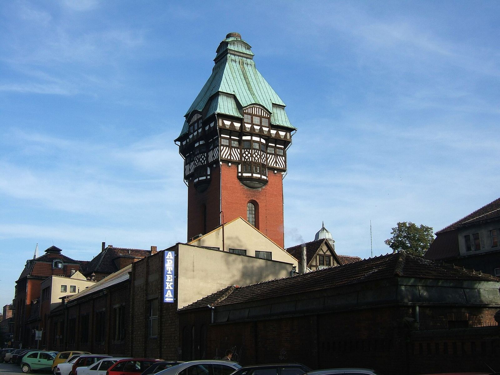 Wieża kominowa i ciśnień, Zabrze