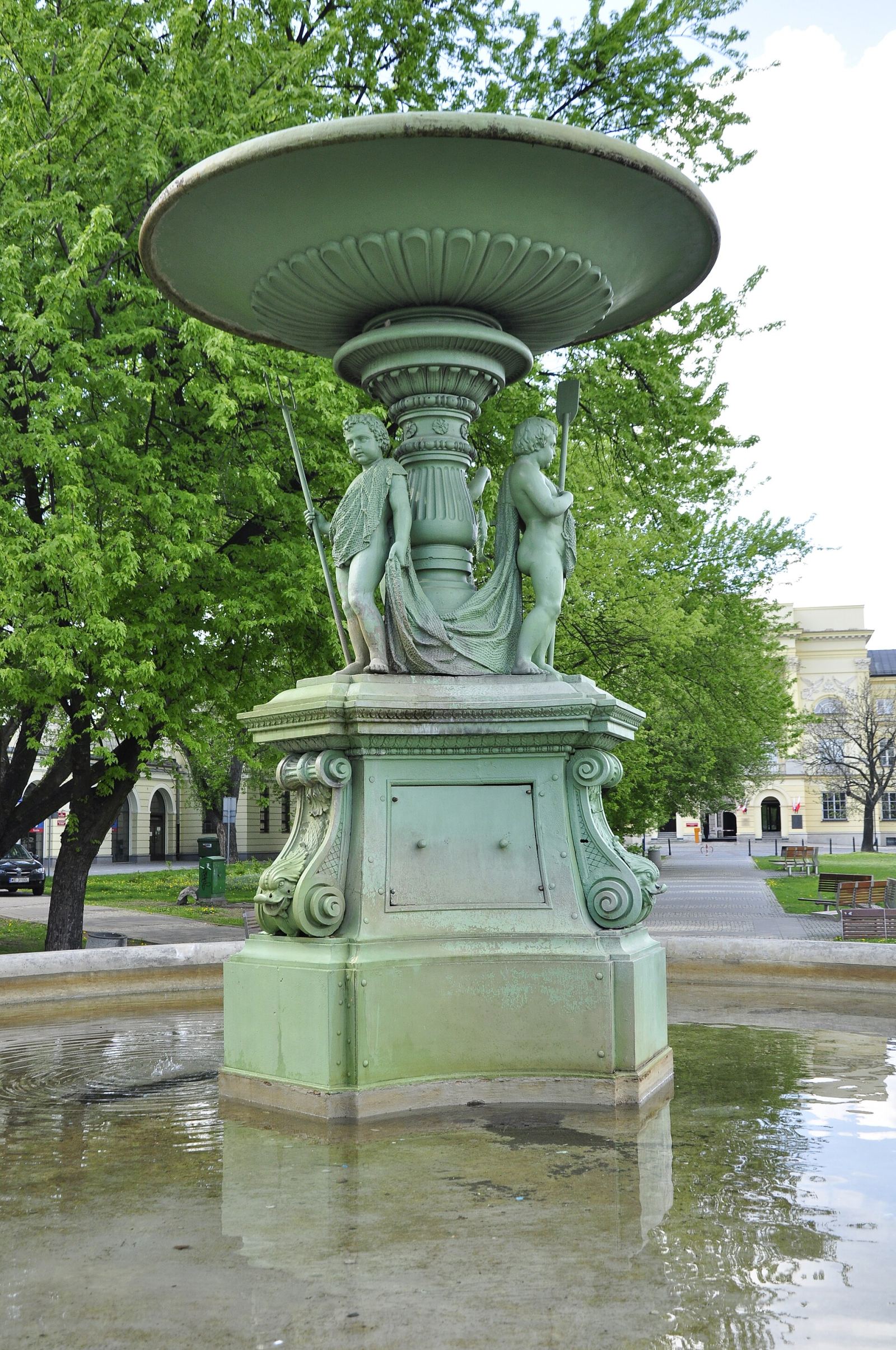 Wodotrysk, Warszawa