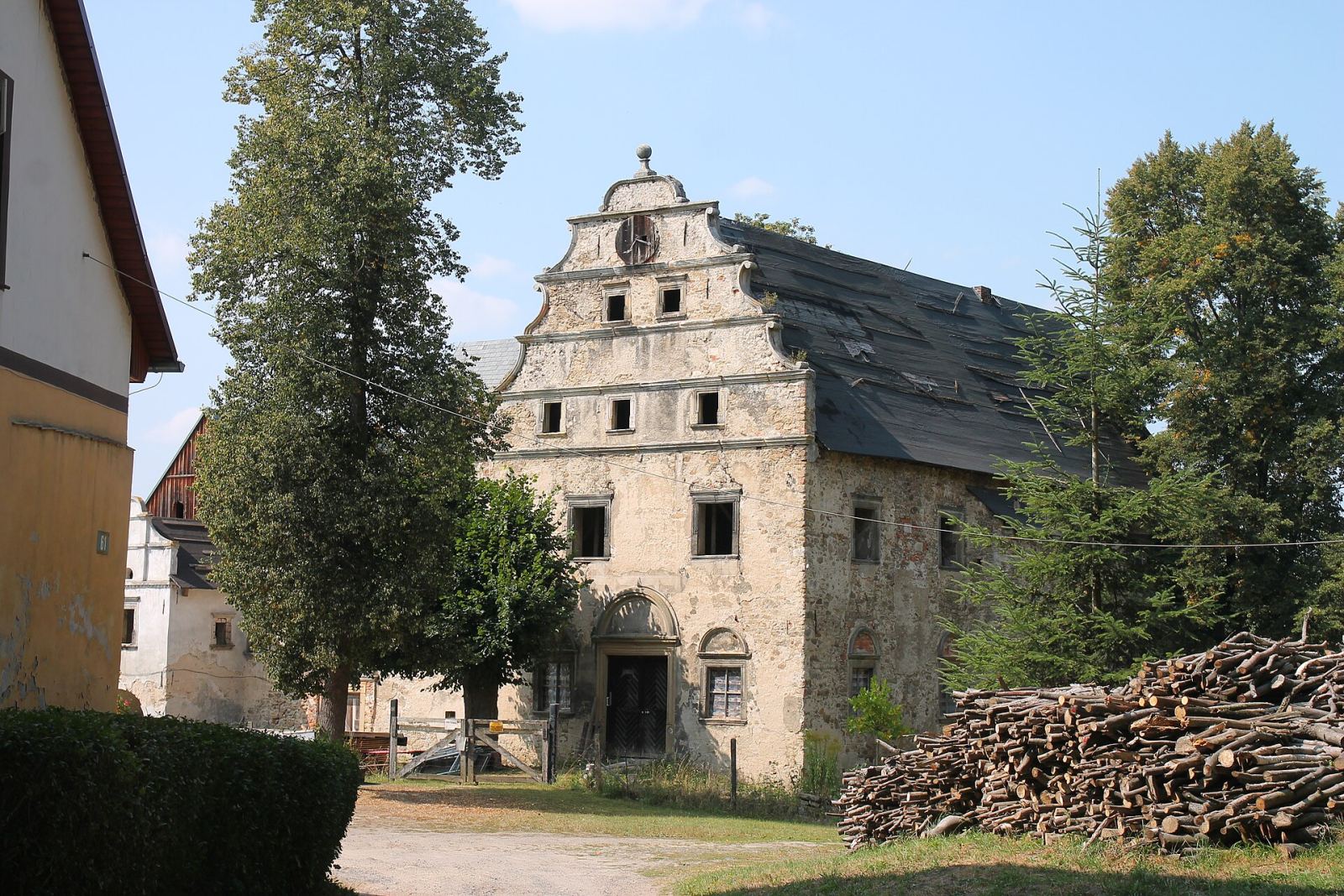 Dwór, Maciejowiec