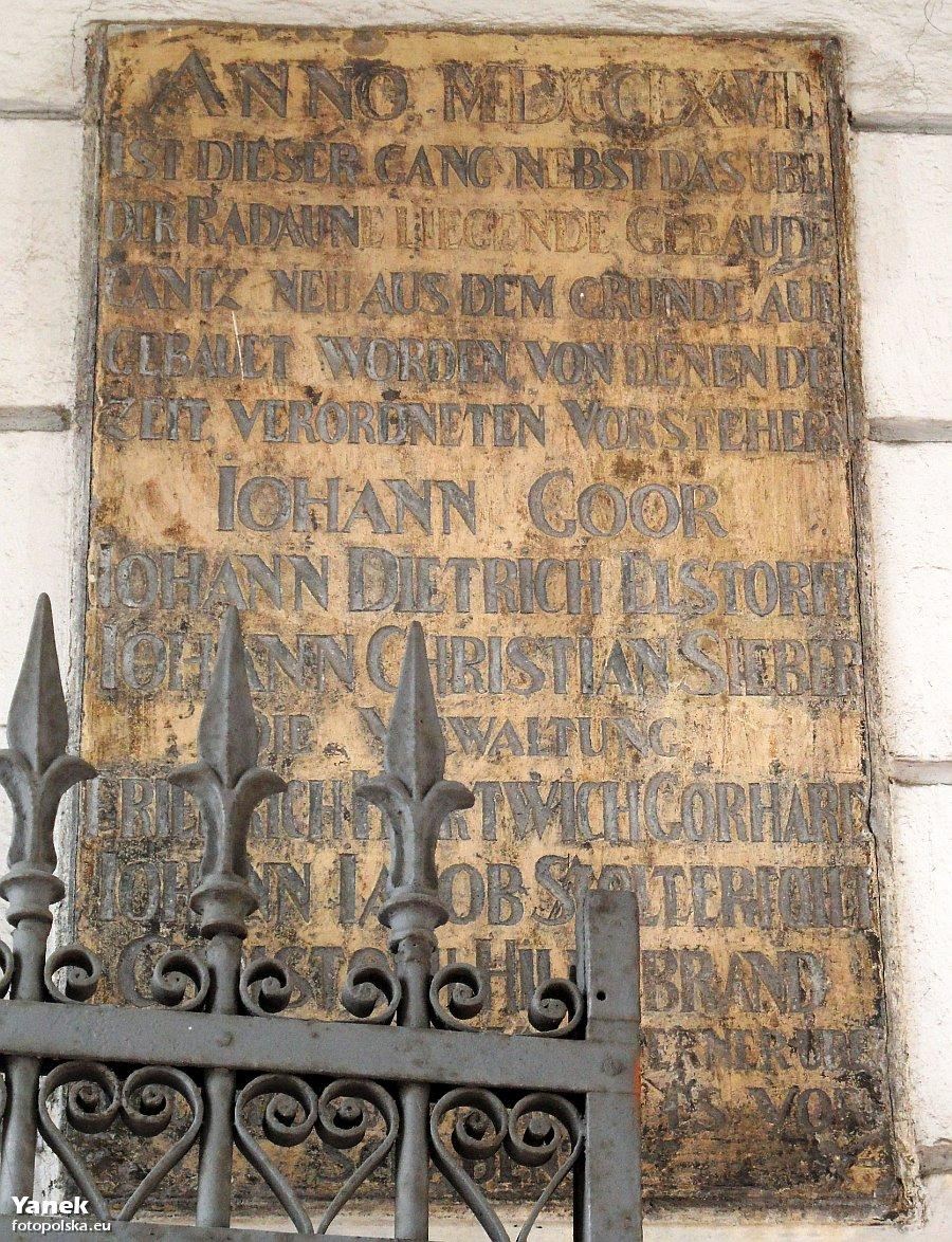 Detale kamienne elewacji, Gdańsk