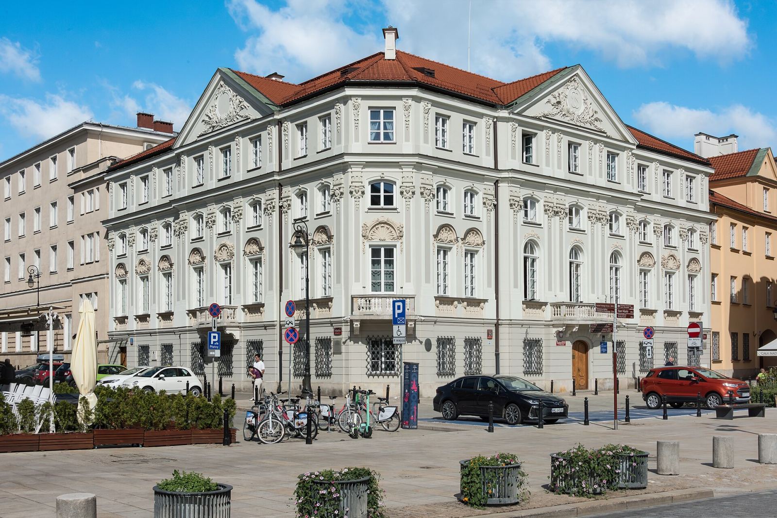 Kamienica, tzw. Poczta Saska, Warszawa
