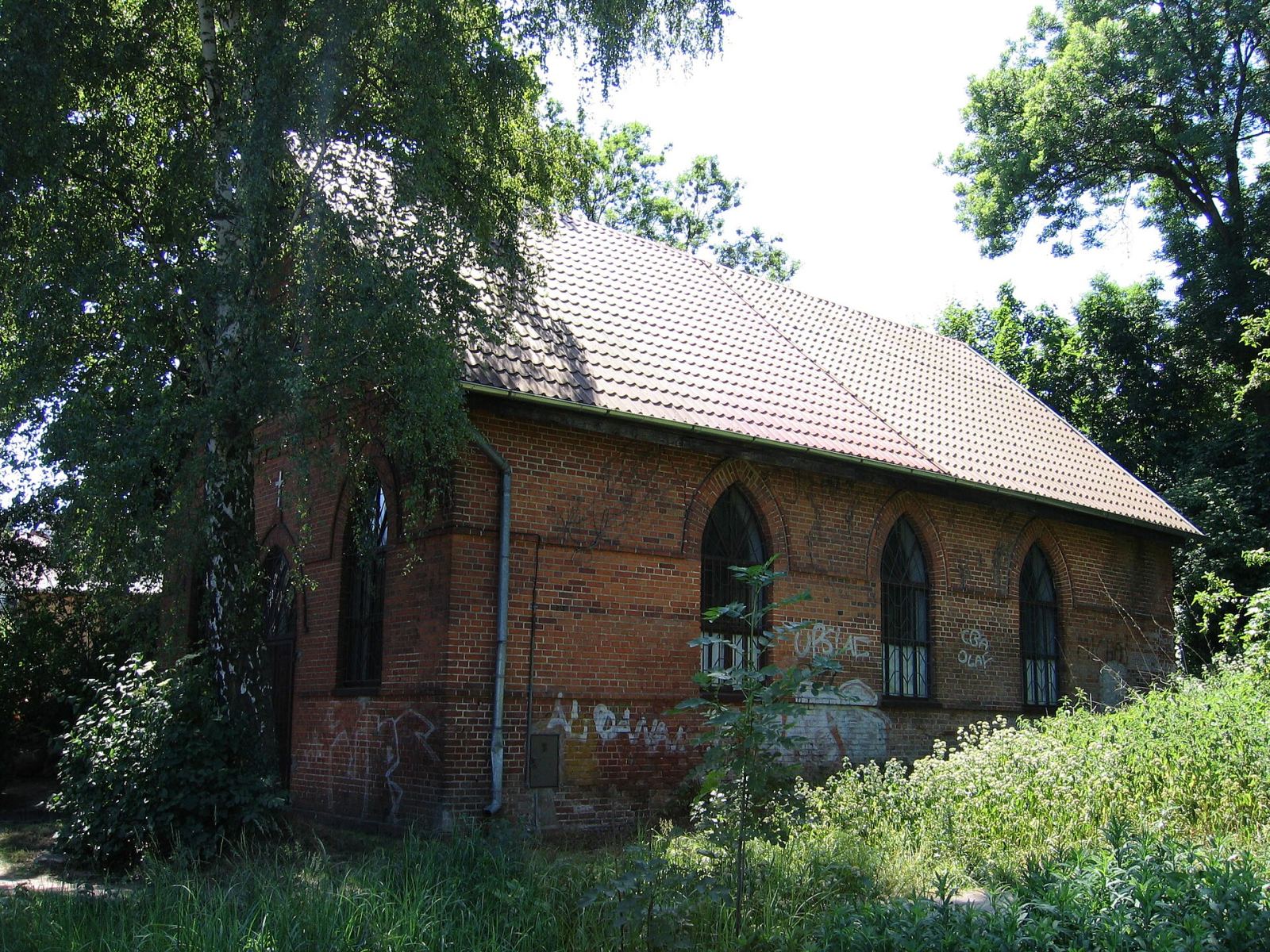 Kościół nowoapostolski, ob. cerkiew prawosławna parafialna pw. Zaśnięcia Najświętszej Bogurodzicy, Barlinek