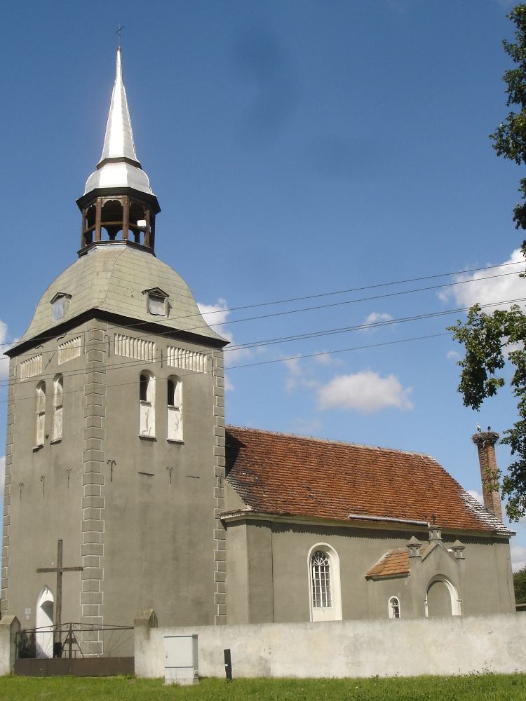 Kościół ewangelicki, ob. rzymskokatolicki parafialny pw. św. Michała Archanioła, Stary Przylep
