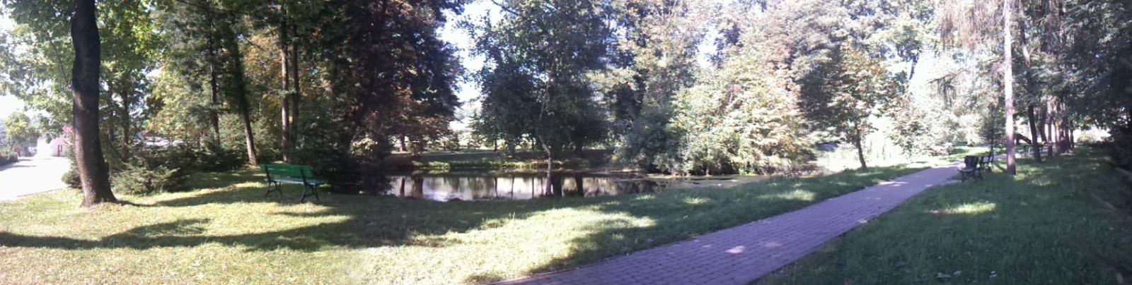Park dworski, Łukowica