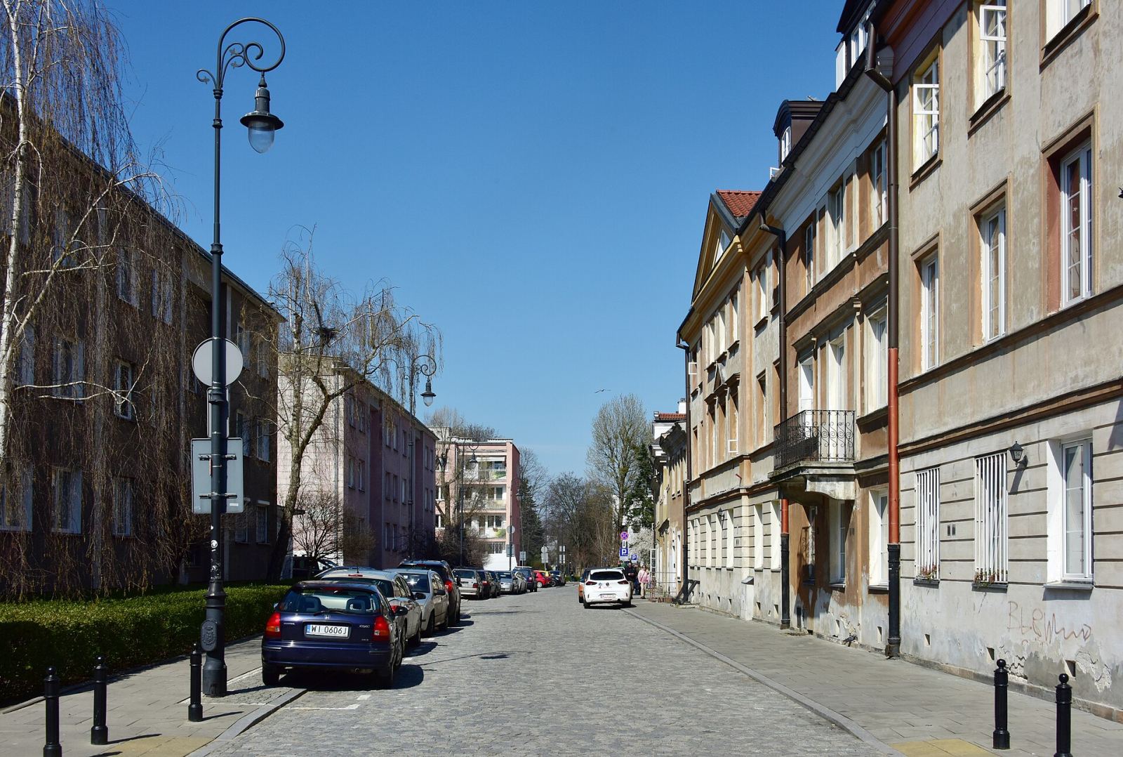 Założenie urbanistyczne ulicy Koźlej, Warszawa