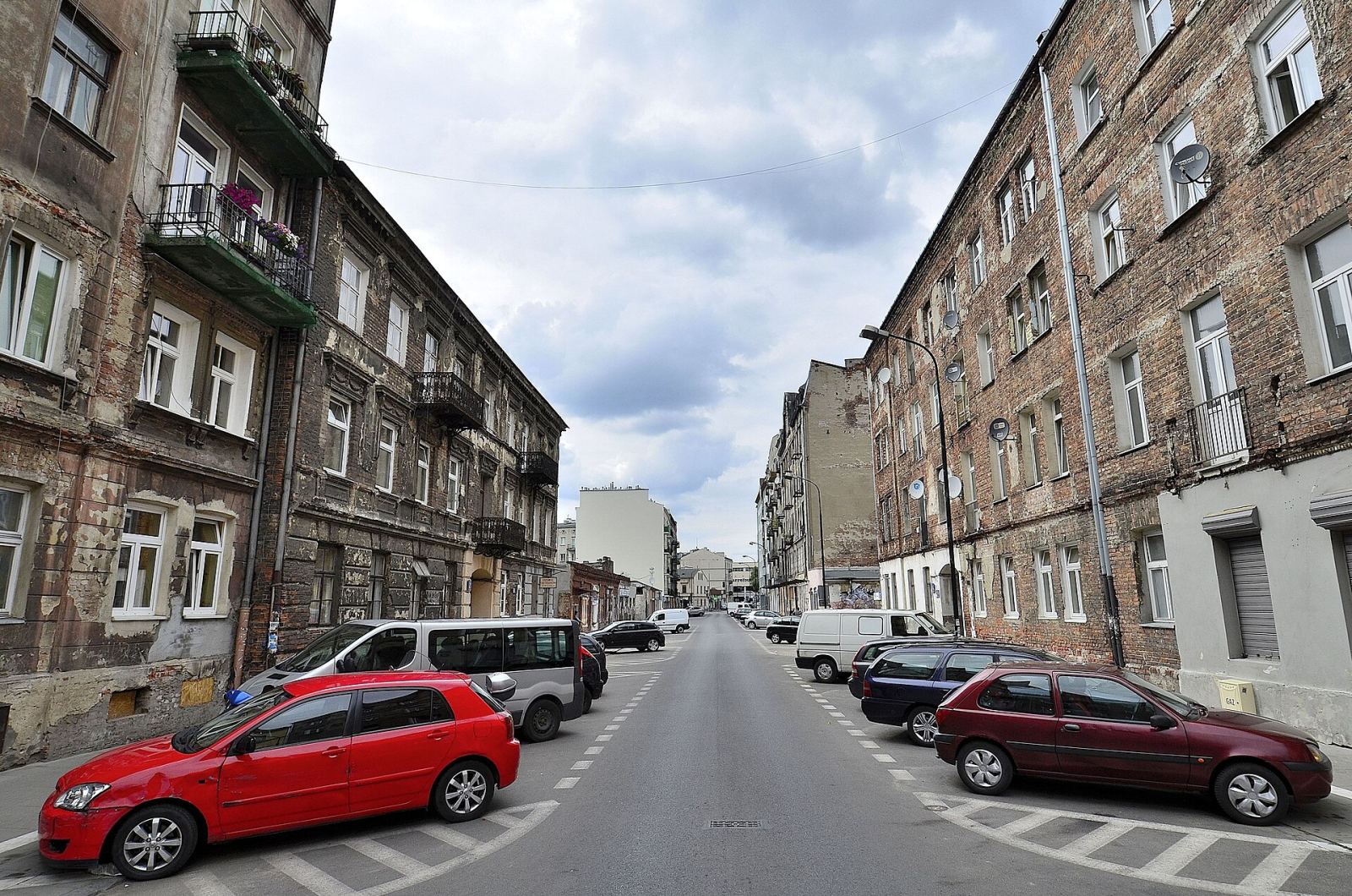 Układ urbanistyczny fragmentu ulicy Brzeskiej, Warszawa