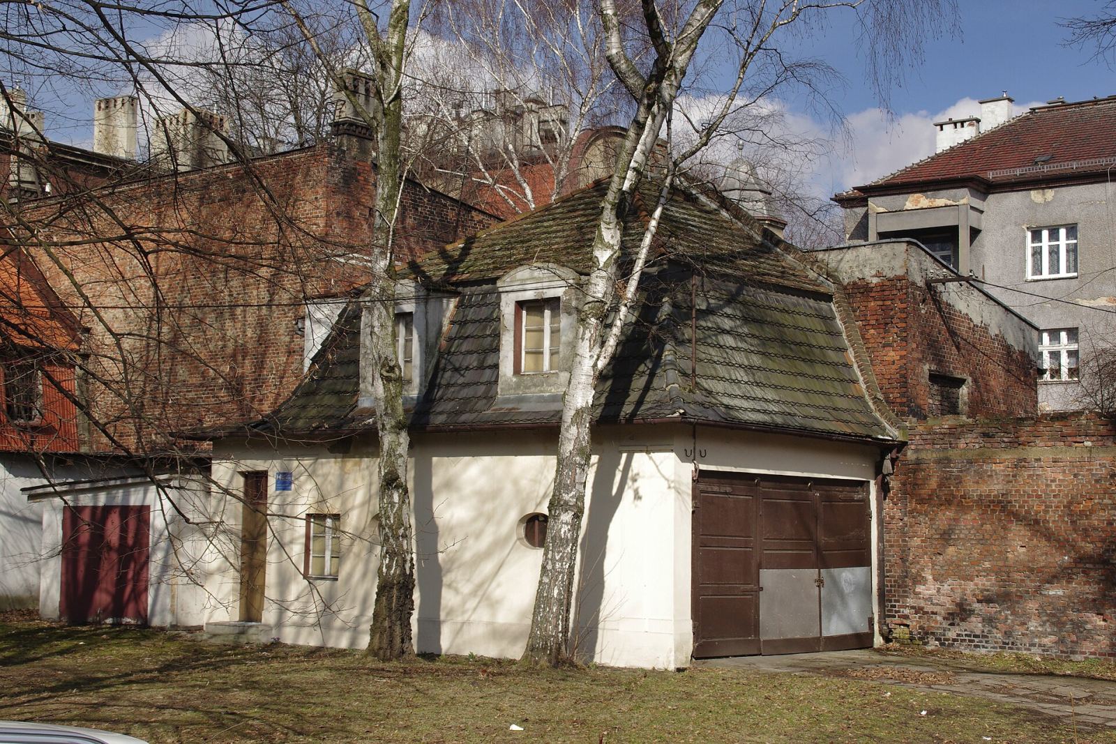 Budynek mieszkalno-gospodarczy, ob. garaż, Bytom