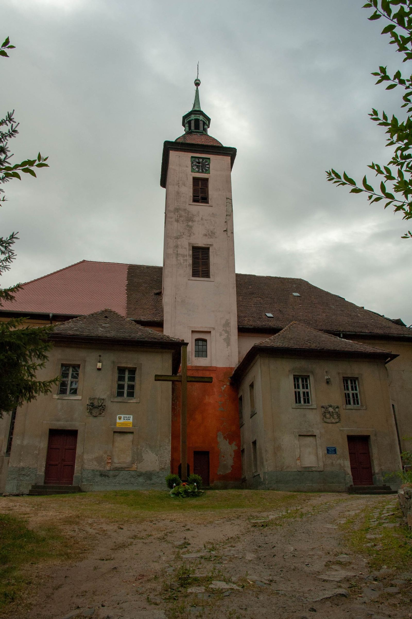 Kościół ewangelicki, ob. rzymskokatolicki filialny pw. św.św. Piotra i Pawła, Miedziana