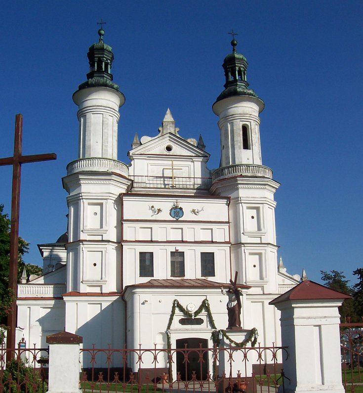Kościół, ob. parafialny pw. Krzyża Świętego, Wysokie Koło