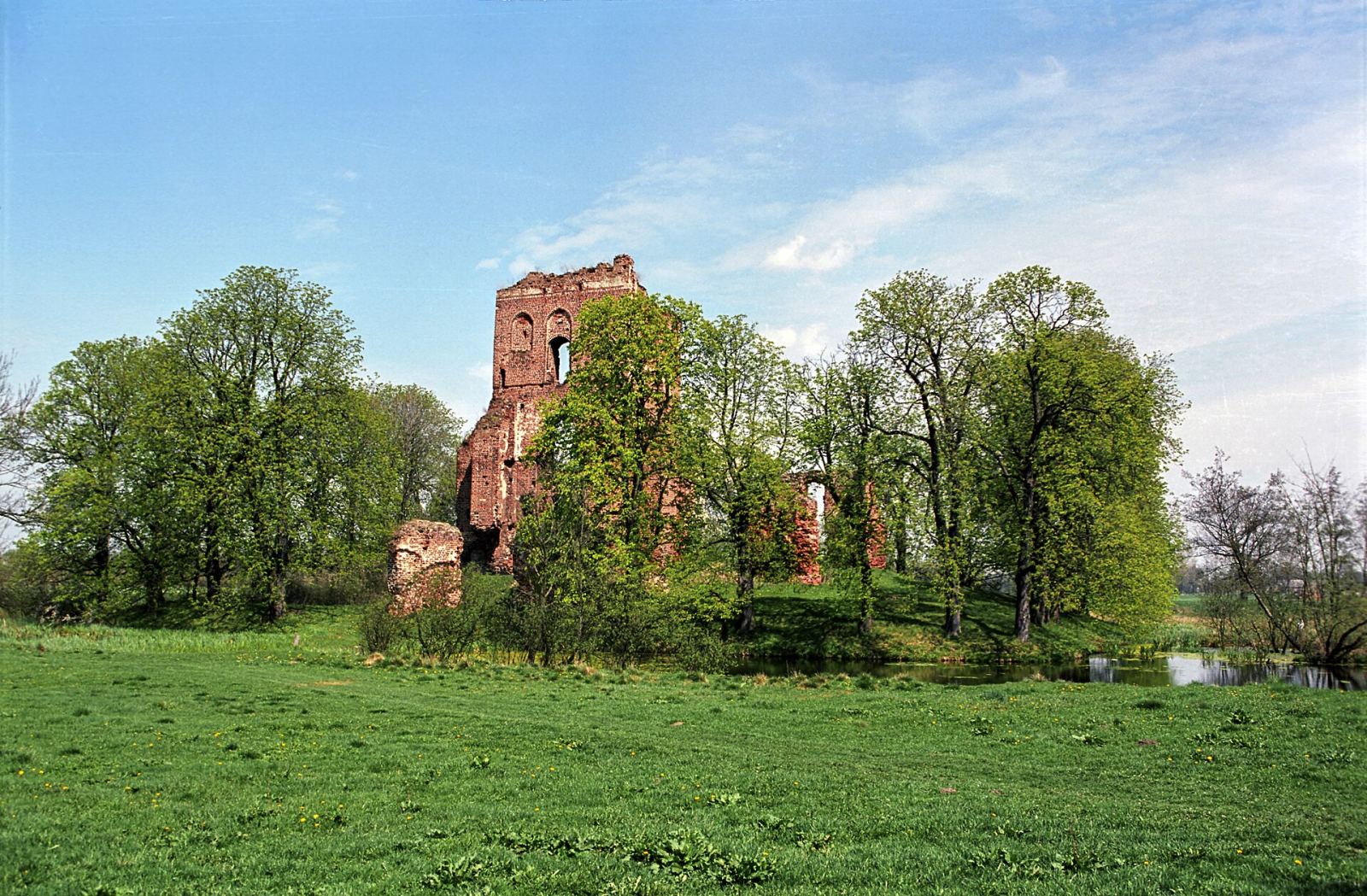 Ruiny zamku, Borysławice Zamkowe