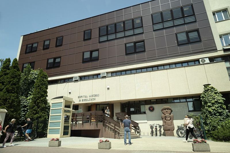 Szpital Dobroczynności, ob. Szpital Miejski, Siedlce