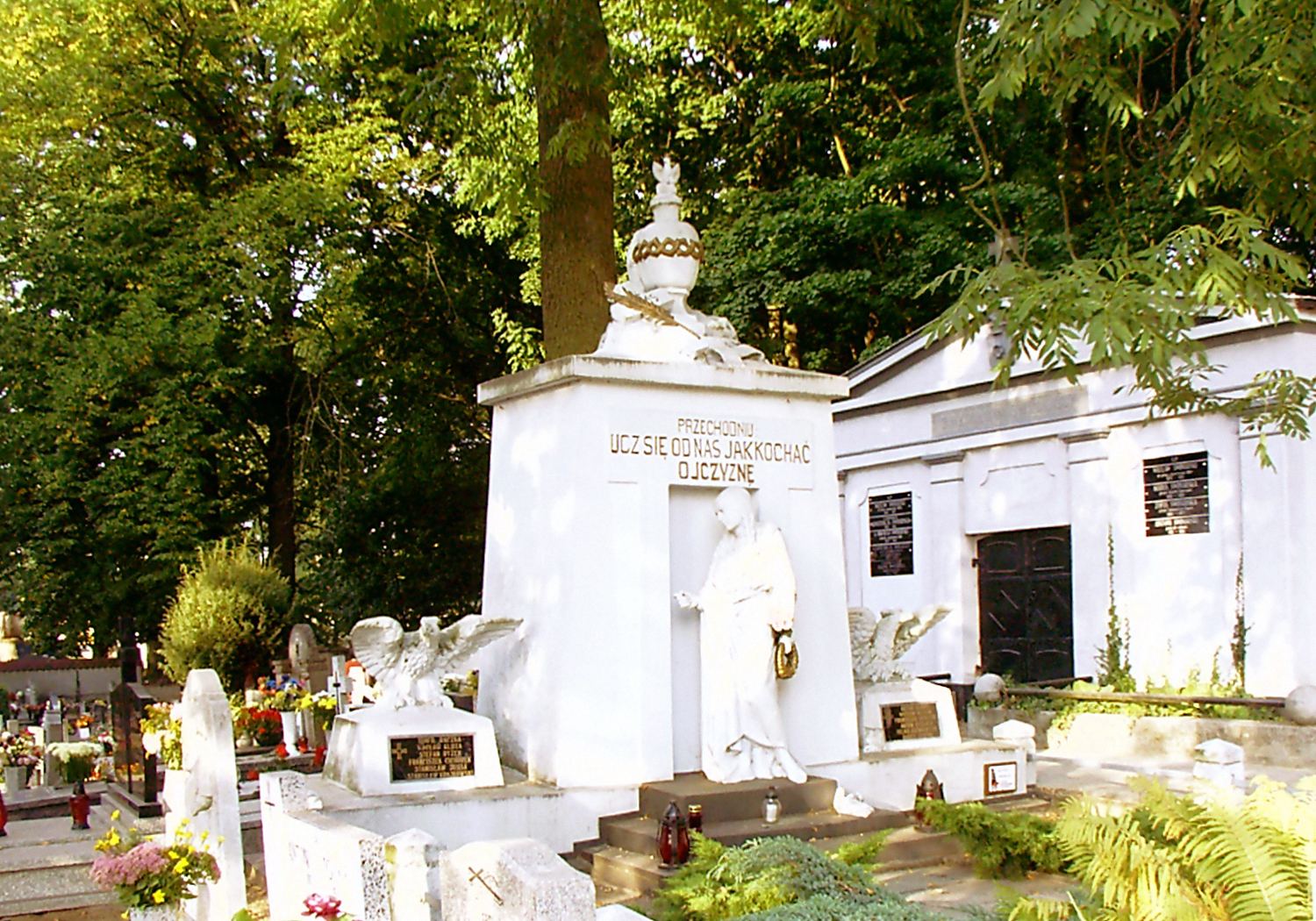 Cmentarz rzymskokatolicki przykościelny, Lubasz