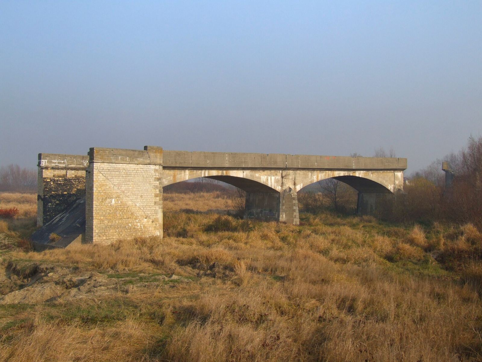 Filar przęsła mostu, Grzegorzowice