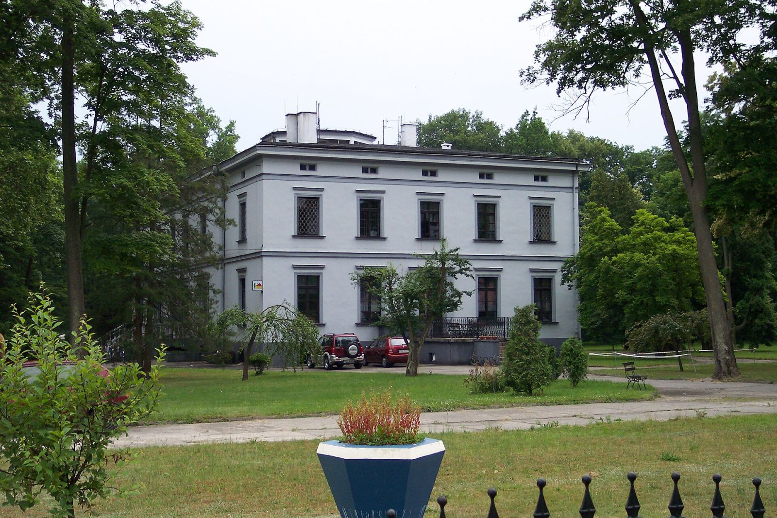 Park pałacowy, Radawie