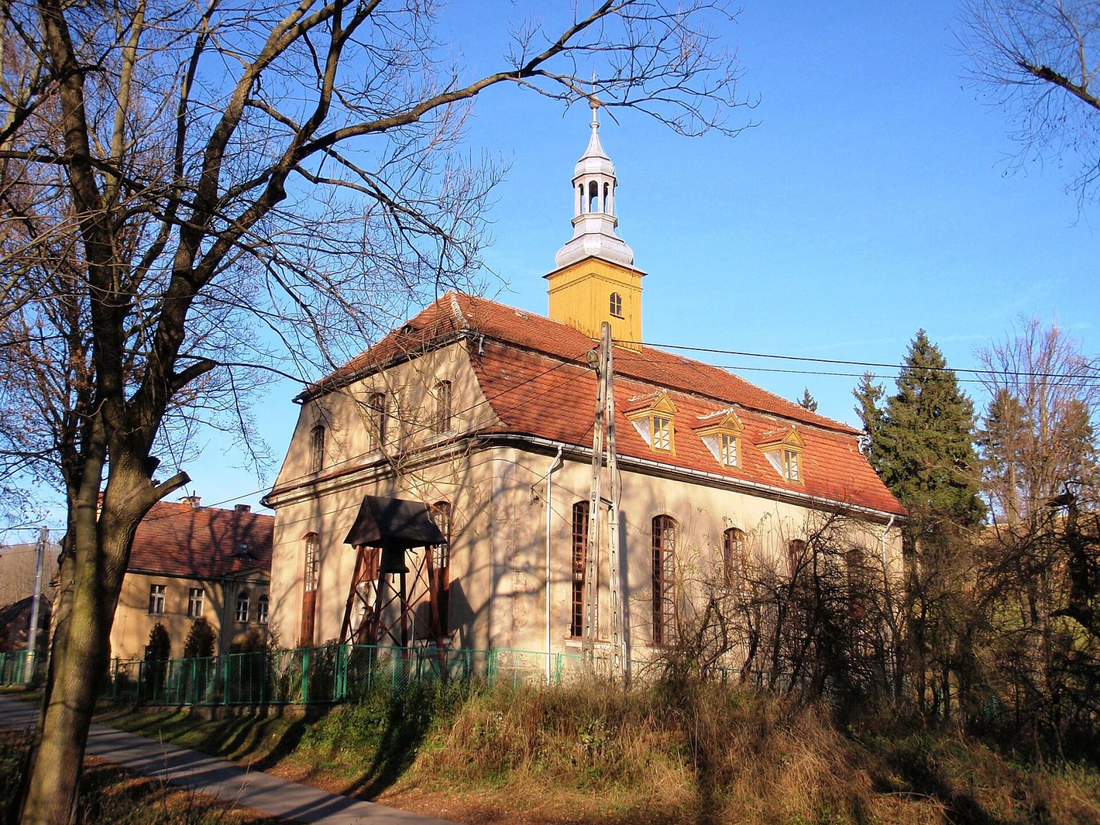 Kościół ewangelicki, ob. rzymskokatolicki filialny pw. św. Józefa, Pastewnik