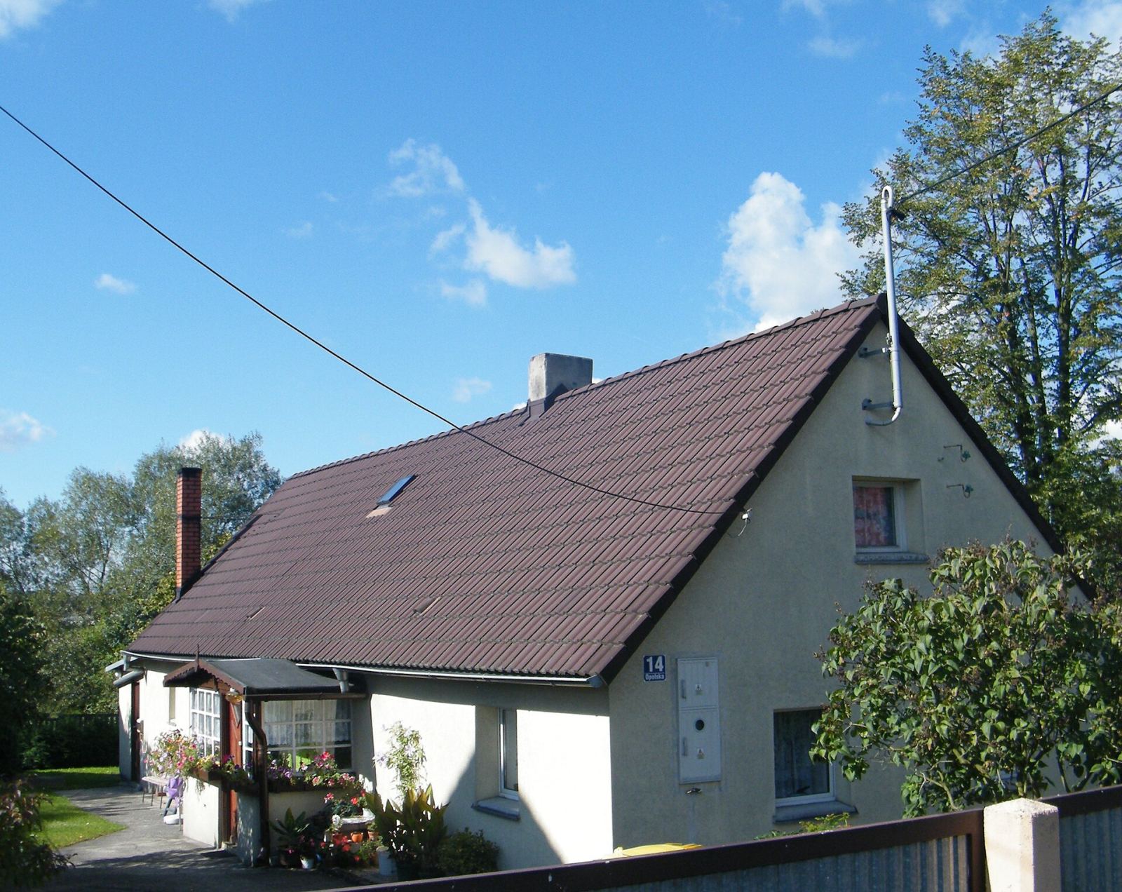 Dom, Popielów
