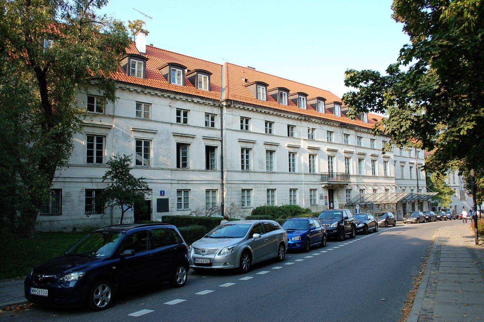 Kamienica Tekli Rapackiej, ob. Wydział Filologii i Etnografii UW, Warszawa