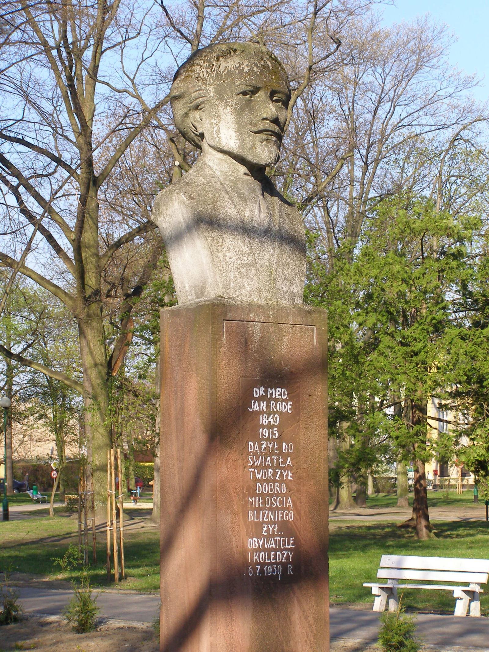 Park miejski im. Jana Rodego, Tomaszów Mazowiecki