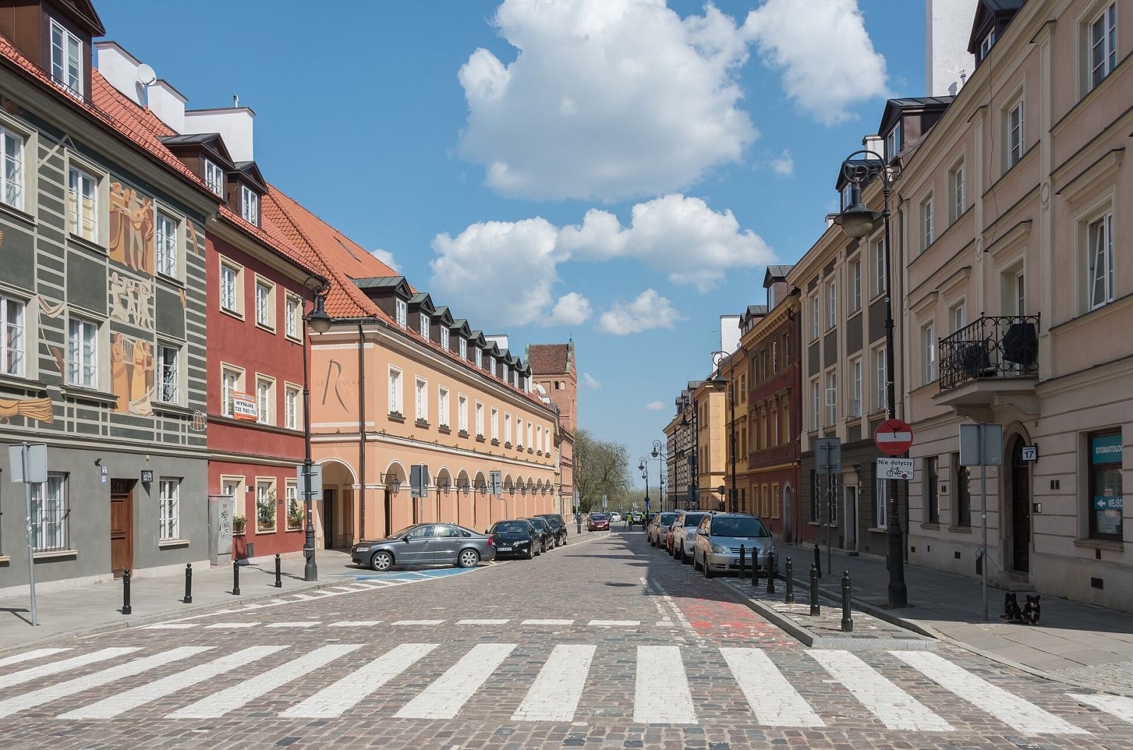 Założenie urbanistyczne ulicy Kościelnej, Warszawa