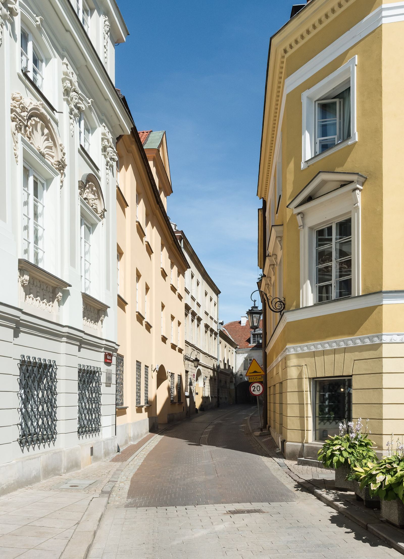 Założenie urbanistyczne ulicy Koziej, Warszawa