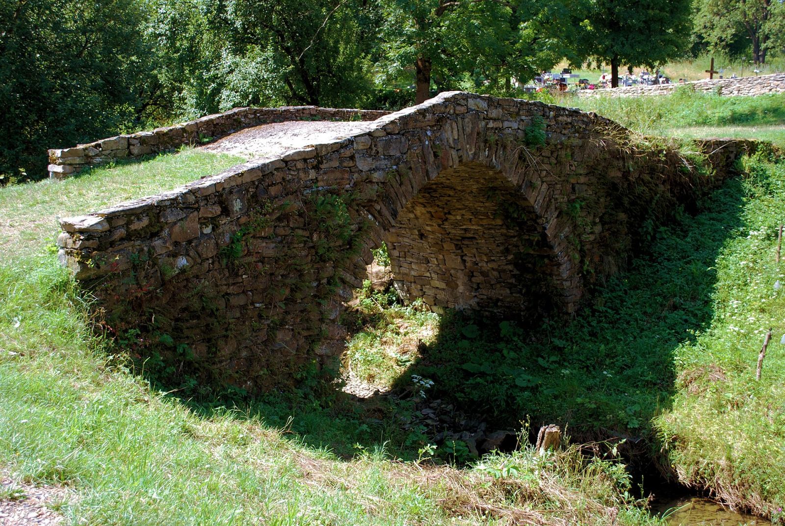 Most kamienny nad potokiem Olchowczyk, Olchowiec
