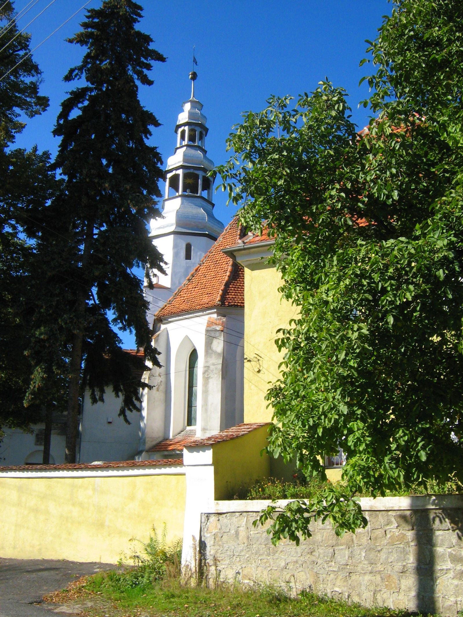 Kaplica pomocnicza, ob. kościół parafialny pw. Wniebowzięcia Najświętszej Marii Panny, Mierczyce