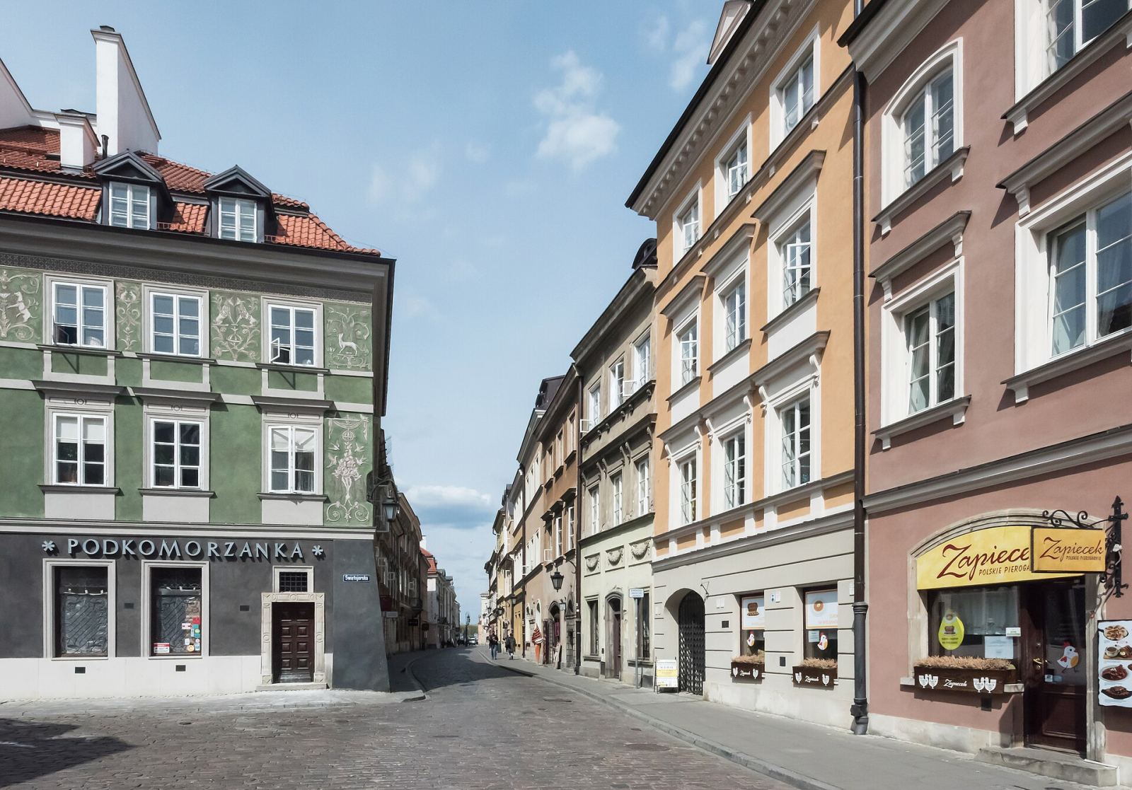 Założenie urbanistyczne ulicy Freta, Warszawa