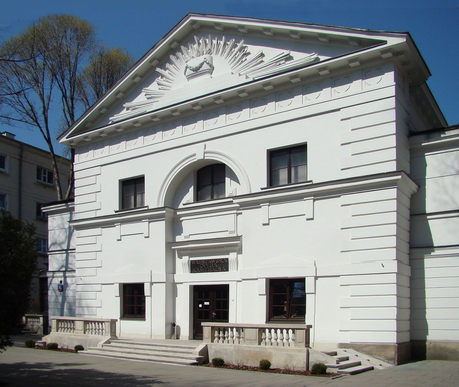 Zbór ewangelicki, ob. Opera Kameralna, Warszawa