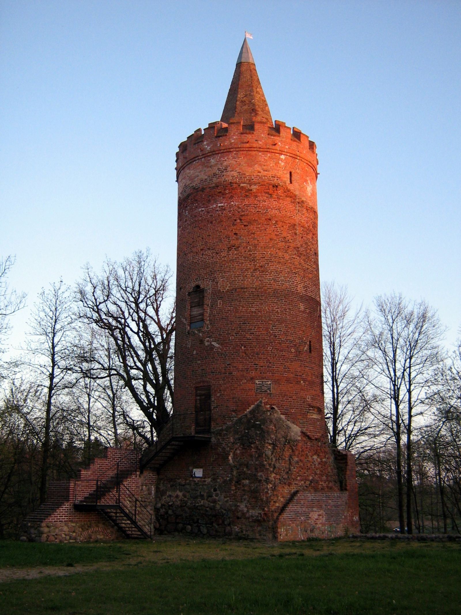 Wieża zamkowa, Golczewo